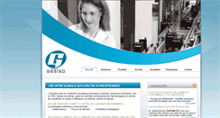 Desktop Screenshot of geslab.fr